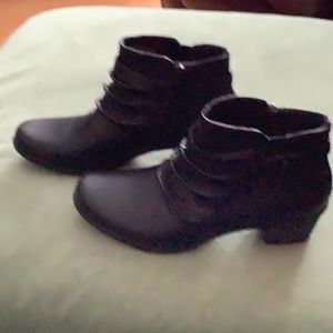 Women’s black ankle boots